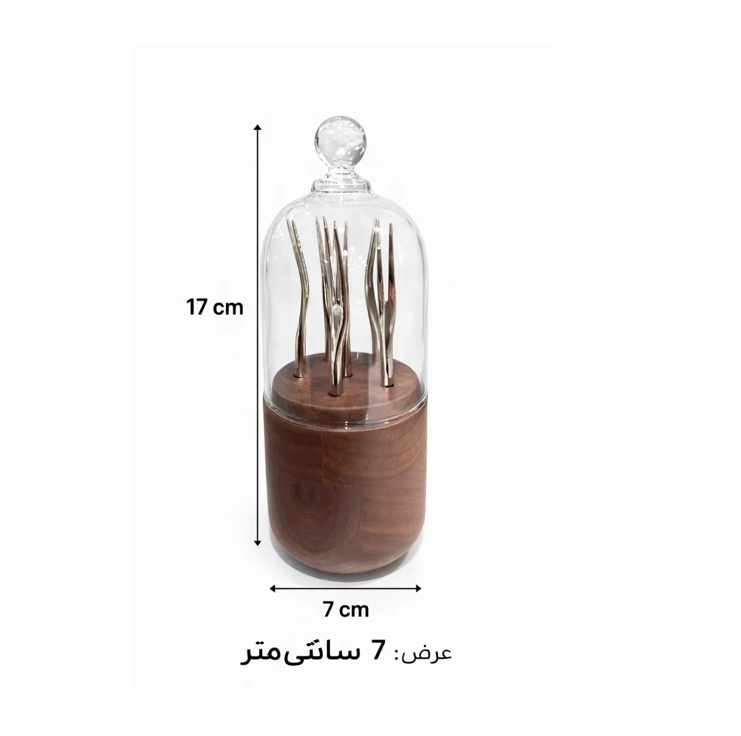 چنگال زیتون خوری مدل نوبل وود مجموعه ۶ عددی