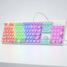 کیبورد مخصوص بازی رایکو مدل L1000 MECHANICAL CLEAR SWITCH