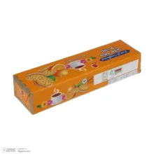 بیسکویت کرمدار ساقه طلایی با طعم پرتقال مینو - 192 گرم