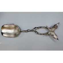 قاشق آجیل خوری آلومینیوم طرح پروانه
