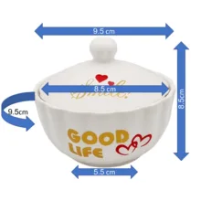 سرویس قهوه خوری 9 پارچه مناسب برای 2 نفره مدل صدفی کد 2411P9xgood