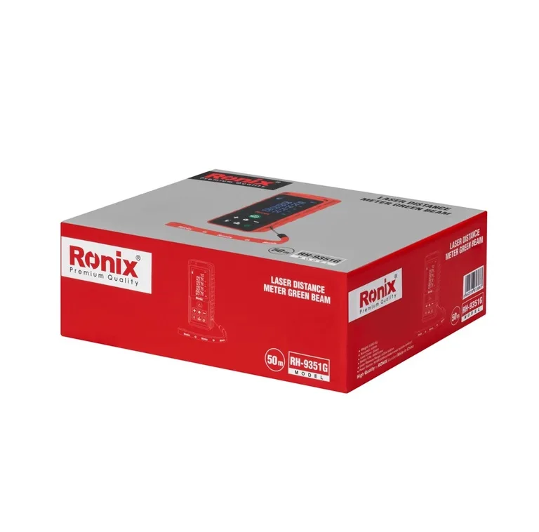 متر لیزری رونیکس مدل RH-9351g برد 50 متر