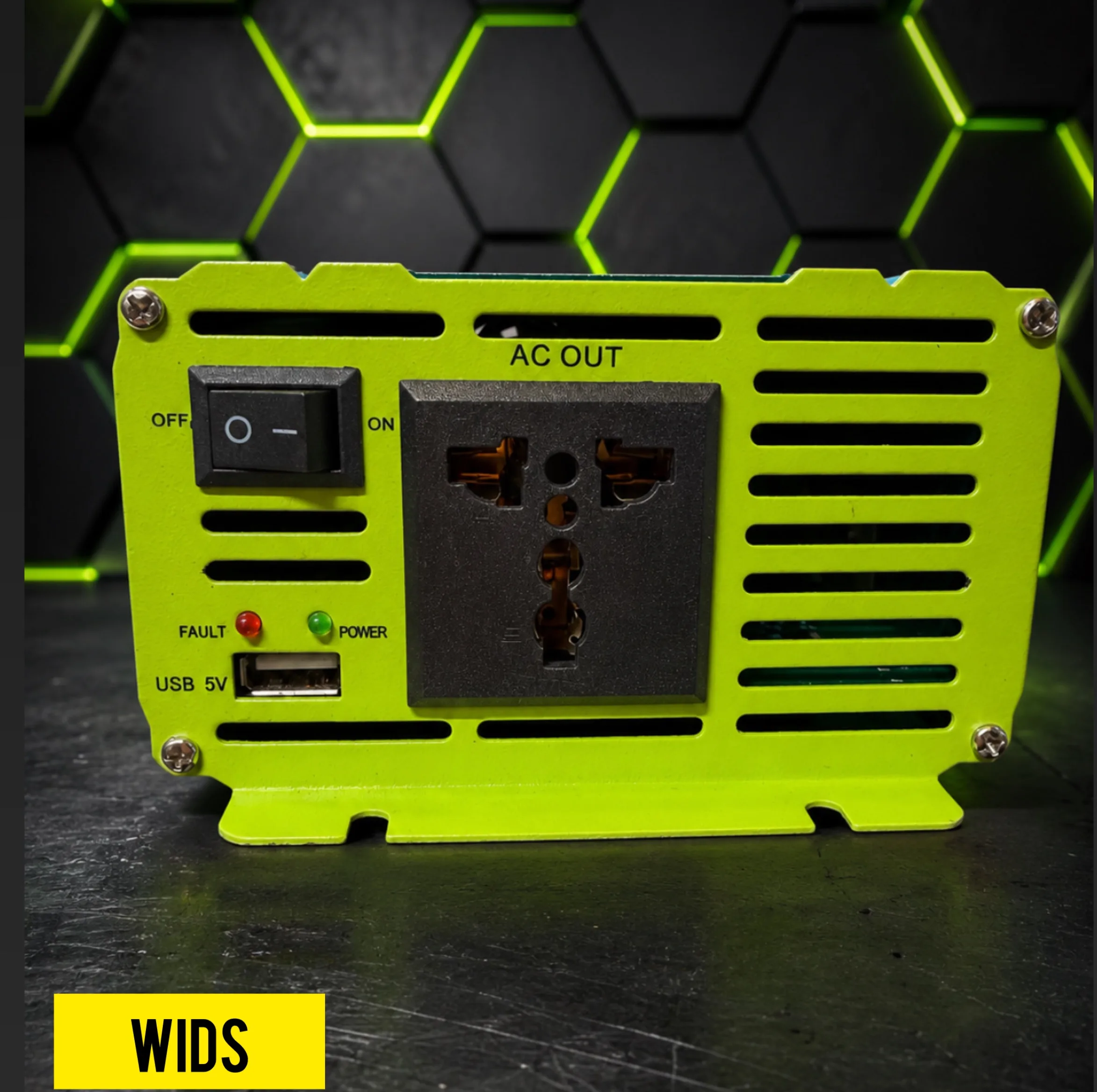 مبدل برق خودرو ویدز مدل 12V-24V-TO-220V-2500W