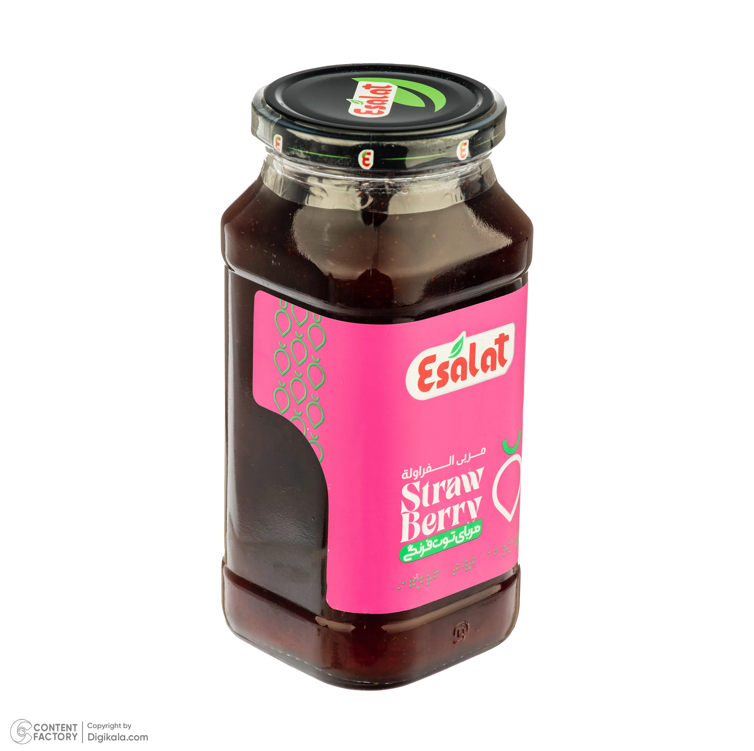 مربای توت فرنگی اصالت - 750 گرم