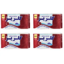 دستمال توالت گلریز مدل B4 چهار بسته 2 عددی