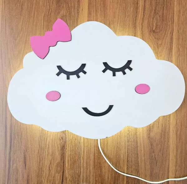 چراغ خواب اتاق کودک الیکسار مدل ابر کد L1