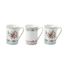 ماگ انگلیش هوم طرح گل مدل Destina بسته 3 عددی