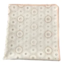 سفره 3 نفره مدل رویال طرح گیپور سایز 100×70 سانتی متر کد 04