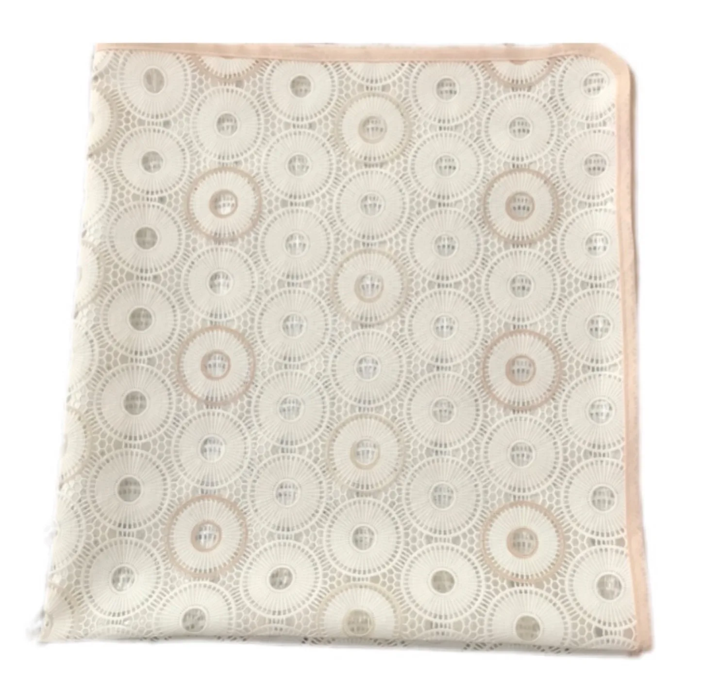 سفره 3 نفره مدل رویال طرح گیپور سایز 100×70 سانتی متر کد 04