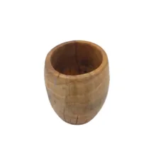 قندان چوبی مدل خمره ای