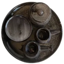 سرویس قهوه خوری 6 پارچه کد 0075