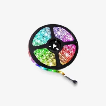 ریسه ال ای دی مدل نواری 16 رنگ پشت چسبدار کد RGB 12v طول 5 متر