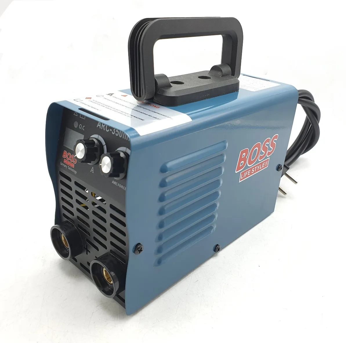 دستگاه جوش 350 آمپر باس مدل کیف دار کد ARC350-MINI مجموعه 5 عددی