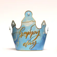 تم تولد مدل الماس طرح happy day کد 30 مجموعه 80 عددی