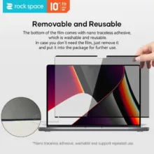 محافظ صفحه نمایش حریم شخصی راک اسپیس مدل MAGNETIC مناسب برای مک بوک های 16.2 اینچی