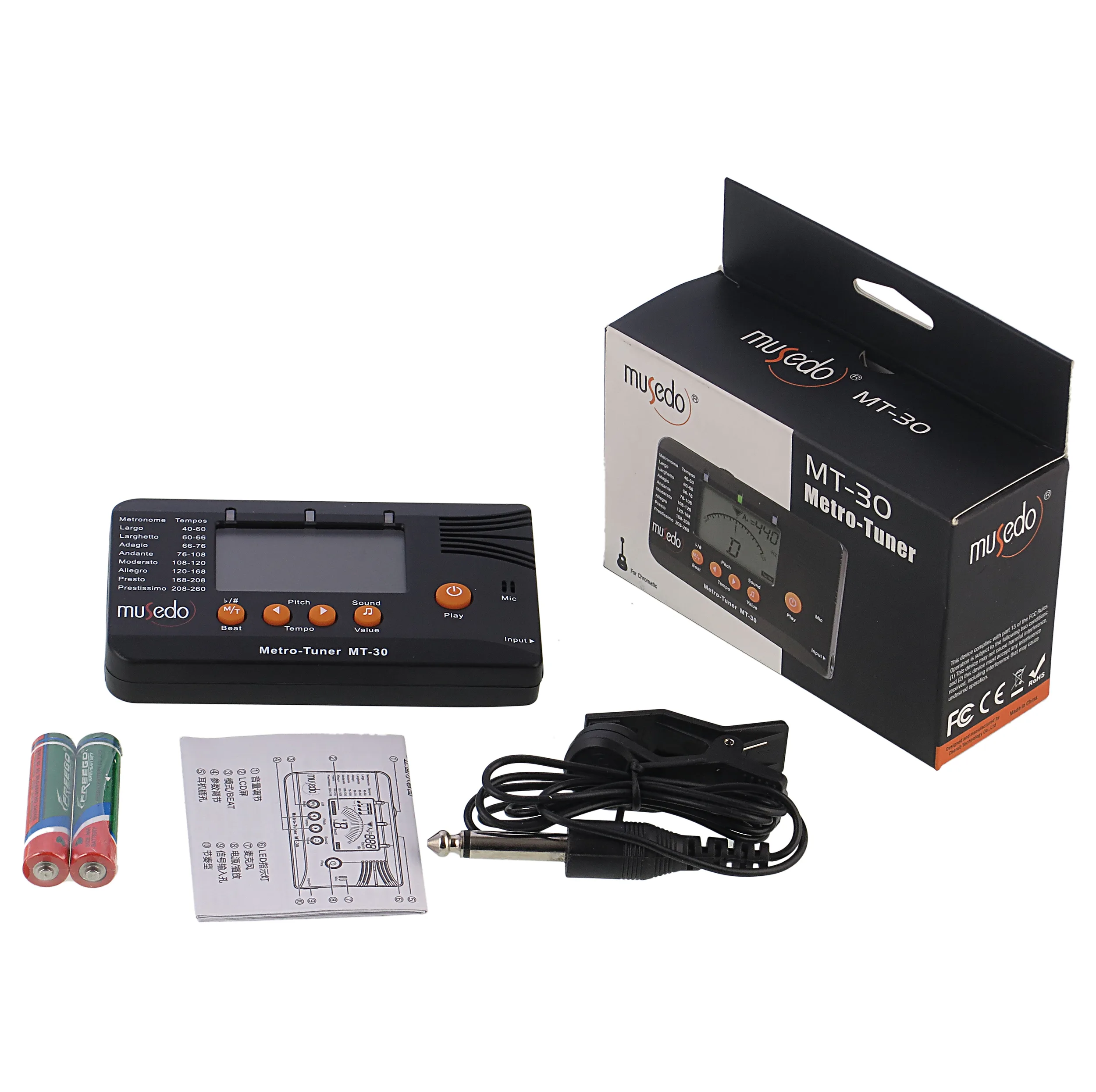 تیونر مترونوم ماسدو مدل MT-30