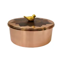شکلات خوری مسی طرح اسلیمی کد ZH356.4