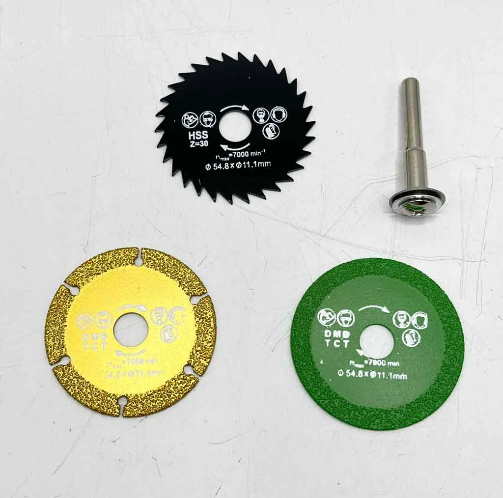 مجموعه 3 عددی صفحه برش فرز انگشتی مدل jt-3