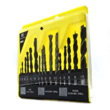 مته دریل شارژی و برقی فیدار مدل HSS-16PCS مجموعه 16 عددی