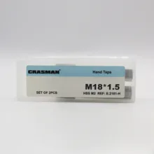 قلاویز دستی کراسمن مدل دنده ریز کد  YP-M18*1.5  مجموعه 2 عددی