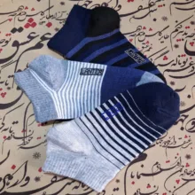 جوراب  دخترانه لنتر کد HX44 مجموعه 6 عددی