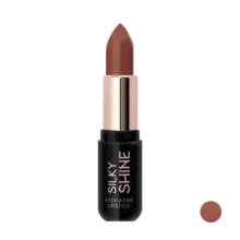 رژ لب جامد براق گلدن رز مدل Silky Shine شماره 216