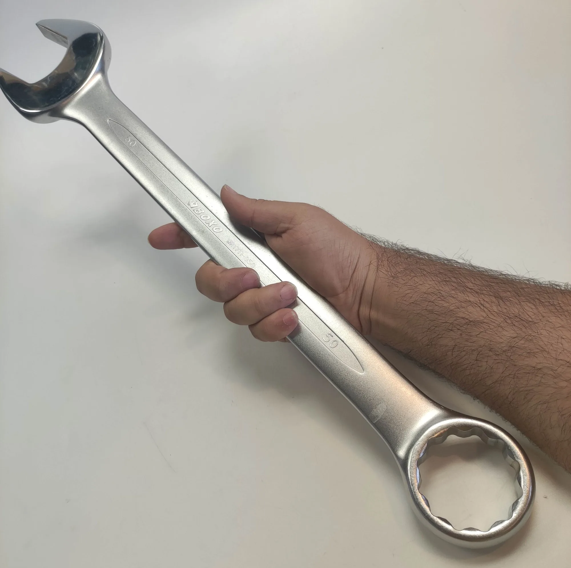 آچار یکسر تخت و یکسر رینگی بوکسو مدل WR1711-050 سایز 50 میلی متر