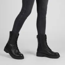 نیم بوت زنانه چرم مشهد مدل J2687-001