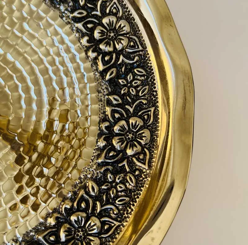 شیرینی خوری مسی کد ZH131.4
