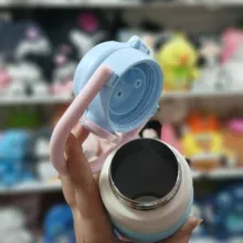 قمقمه کودک مدل گربه کد 01 گنجایش 0.5 لیتر
