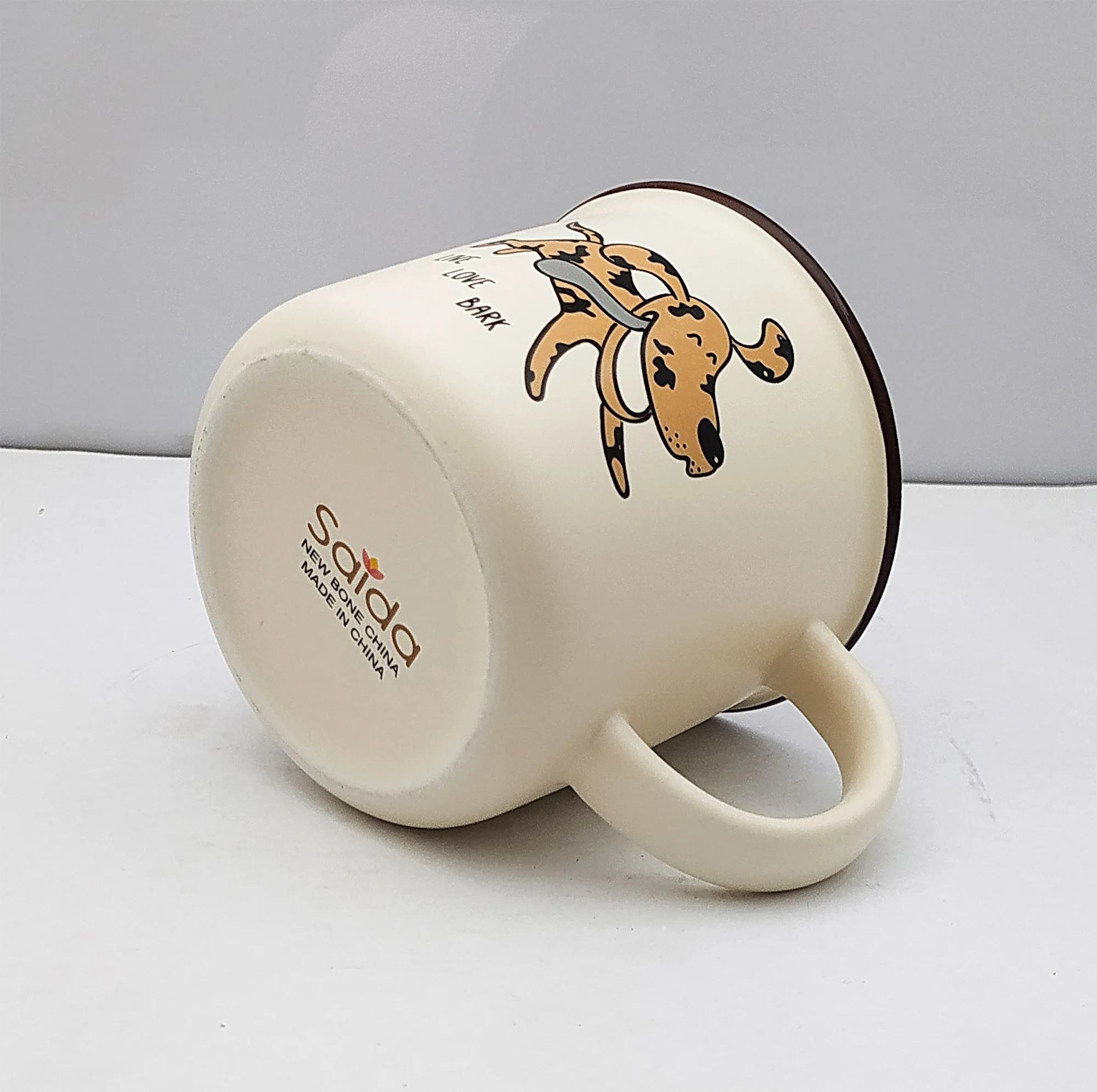 ماگ طرح هاپو مدل I love dogs مجموعه 4 عددی