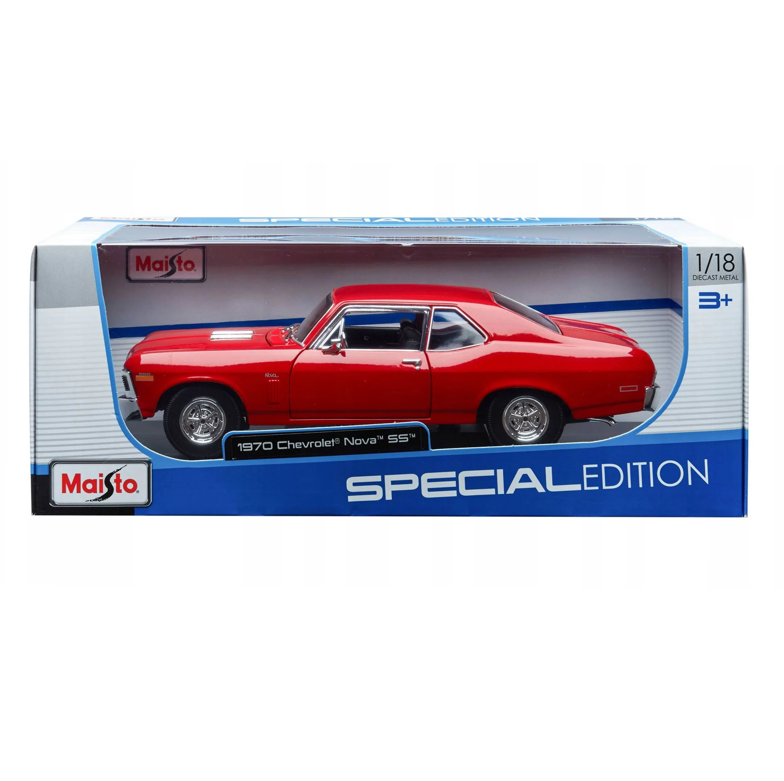 ماکت ماشین مایتسو مدل شورولت نوا اس اس 1970