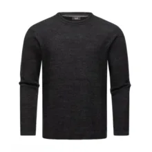 پلیور یقه گرد مردانه اسموگ مدل CHARCOAL