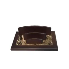 ست لوازم اداری رومیزی طرح سنگ مرمر مدل مدیریتی مجموعه 9 عددی