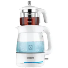 چای‌ساز روی هم نیولند مدل NL-2918BL-NL-2917BS-NL-2919WH