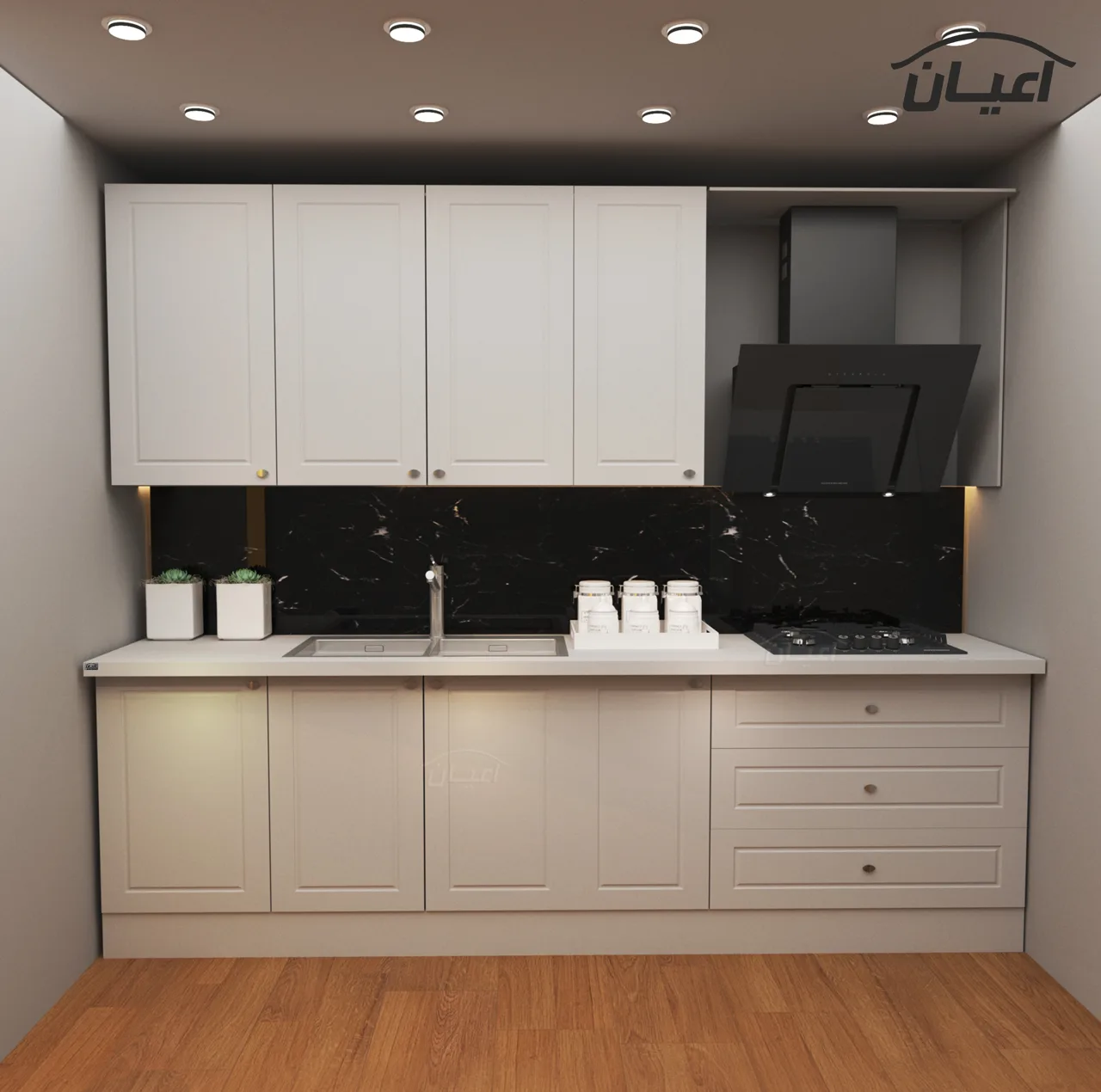 کابینت آشپزخانه اعیان مدل FH C23