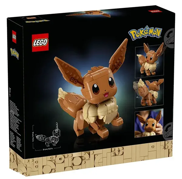 لگو 587 قطعه سری پوکمون مدل Eevee کد 72151