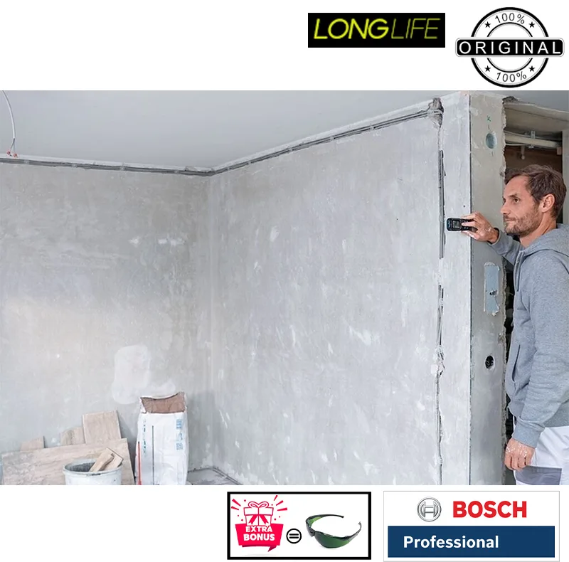 متر لیزری بوش مدل GLM 50-27 CG + Green Glass Laser برد 50 متر