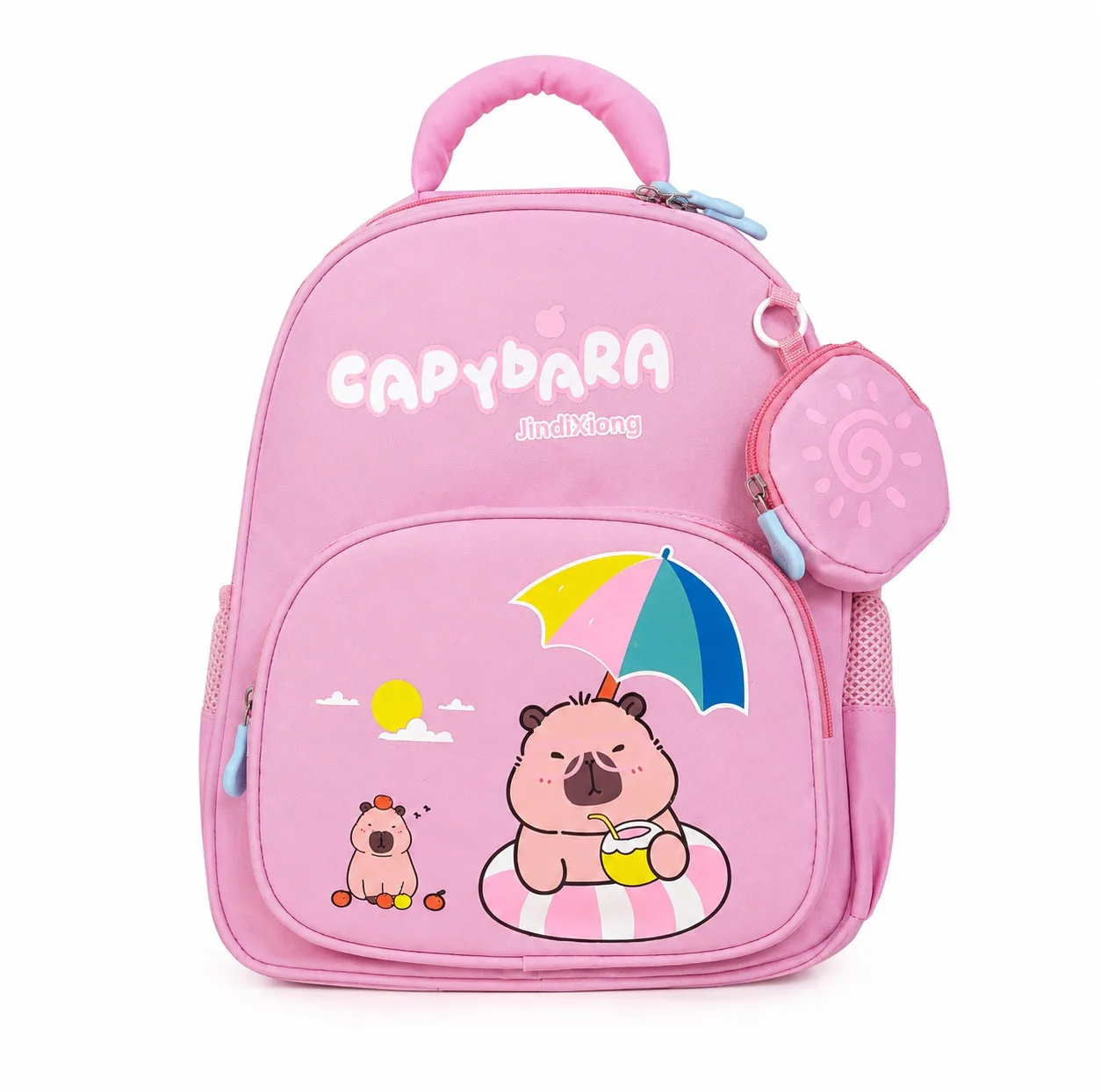 کوله پشتی مدرسه مدل خرسی Capybara
