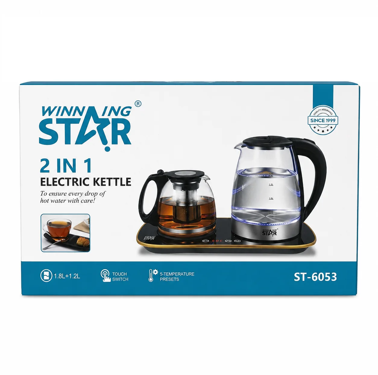 چای ساز کنار هم وینینگ استار مدل ST-6053