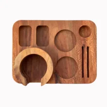 استند پرتافیلتر قهوه مدل Barista Oak کد 51
