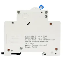 فیوز مینیاتوری تک پل 10 آمپر DC شراک مدل BM015110M-C 10/1-DC