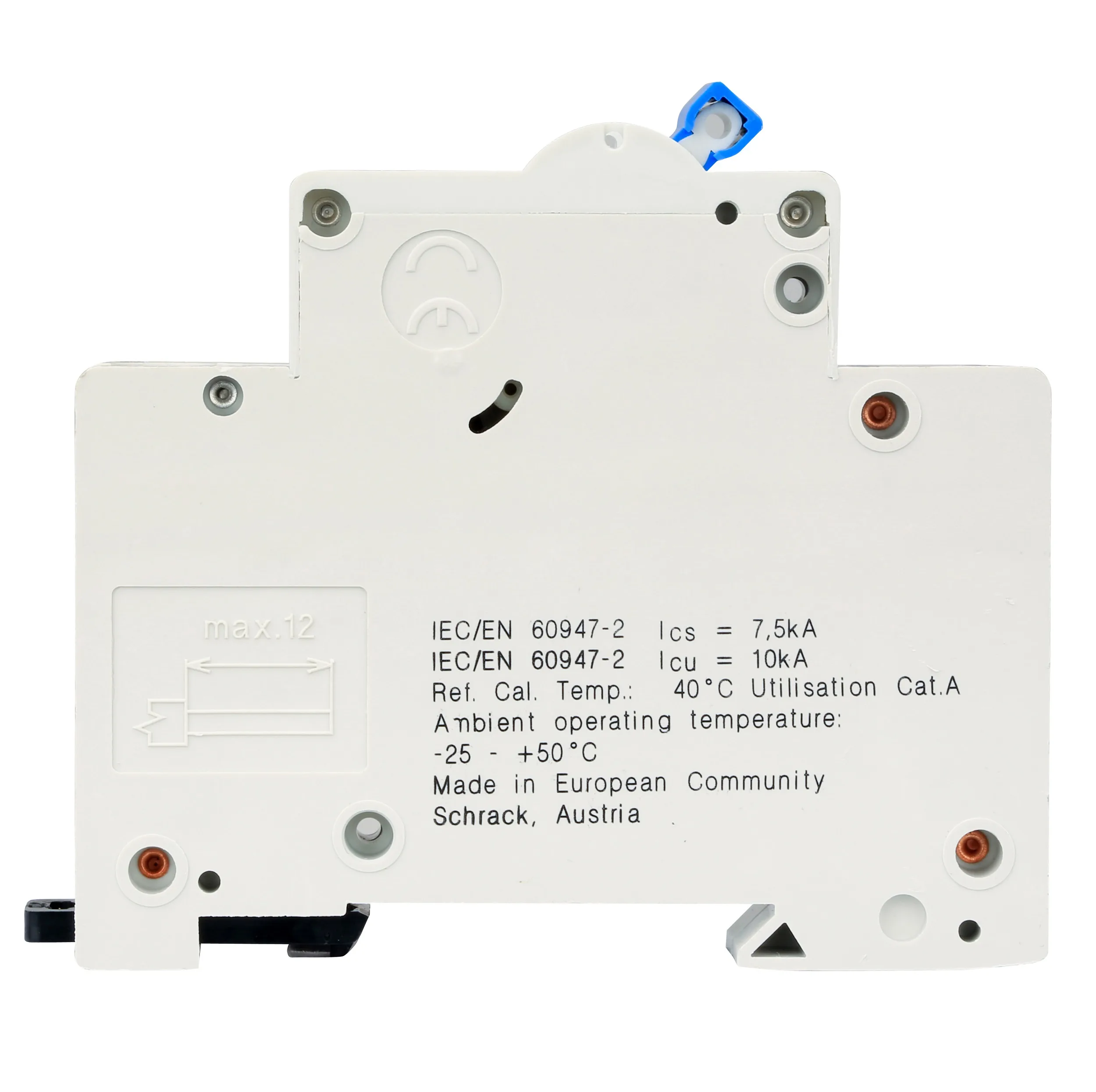 فیوز مینیاتوری تک پل 10 آمپر DC شراک مدل BM015110M-C 10/1-DC