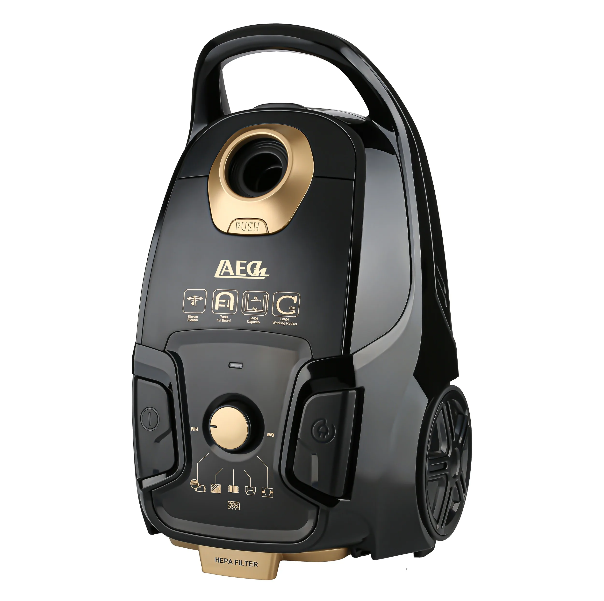جاروبرقی 2800 وات لایق مدل LVC-630S