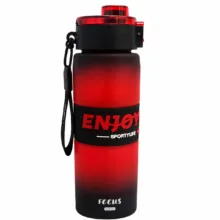قمقمه ورزشی مدل Enjoy focus با درب ضامن دار  گنجایش 0.1 لیتر