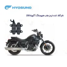 لنت ترمز عقب موتورسیکلت مدل Hyosung 249 مناسب برای هیوسانگ آکویلا 250 نیوفیس