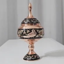 باکس هدیه شکلات خوری مسی الماس تراش کد S24