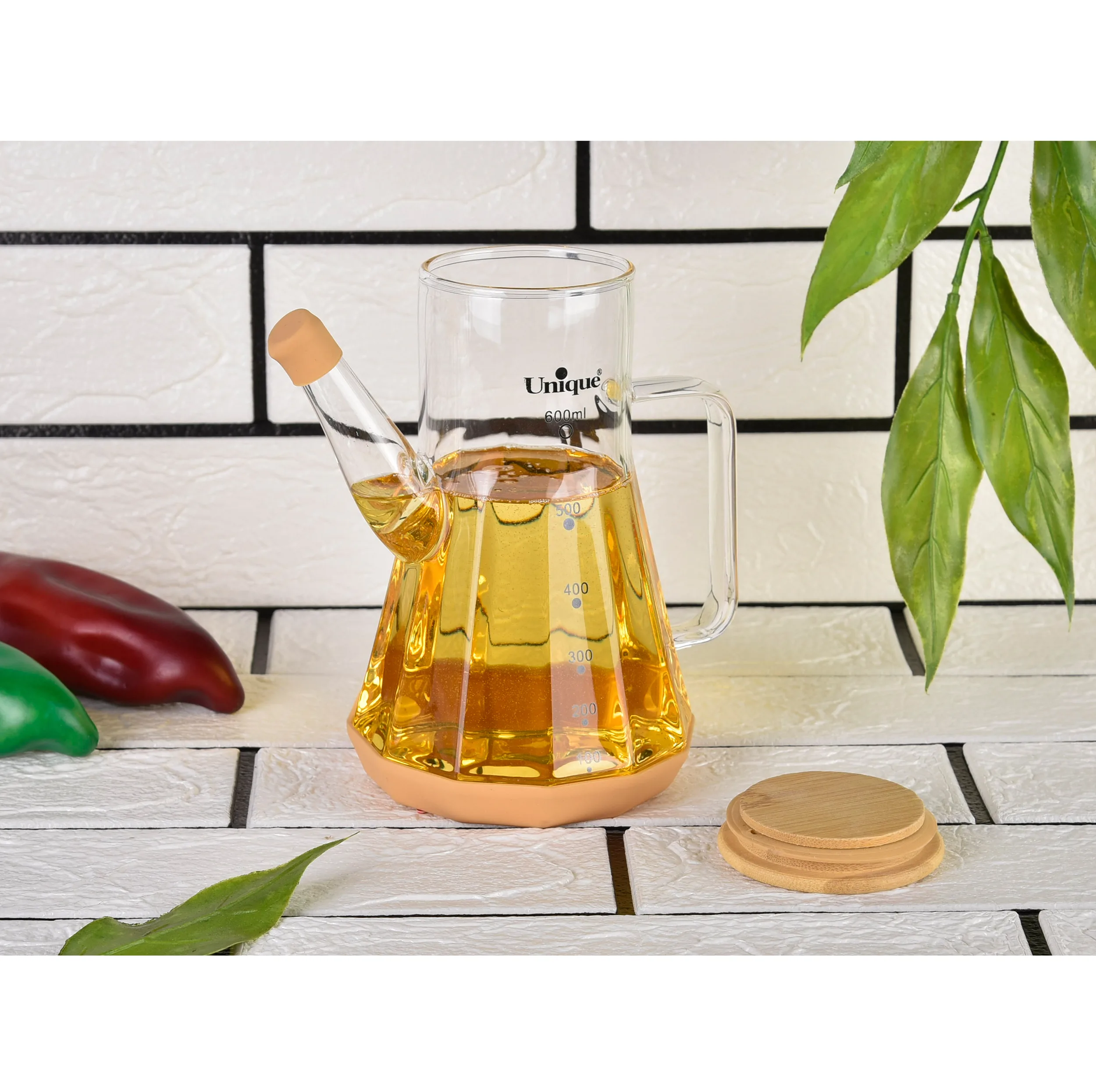 ظرف روغن یونیک کد 2082 گنجایش 600 میلی لیتر
