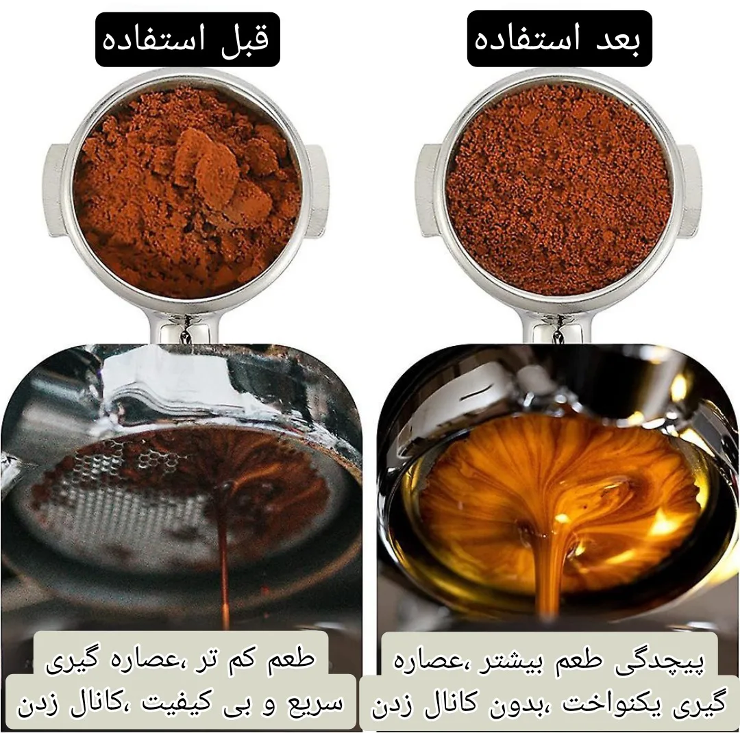 تمپر و نیدل قهوه مدل WDT