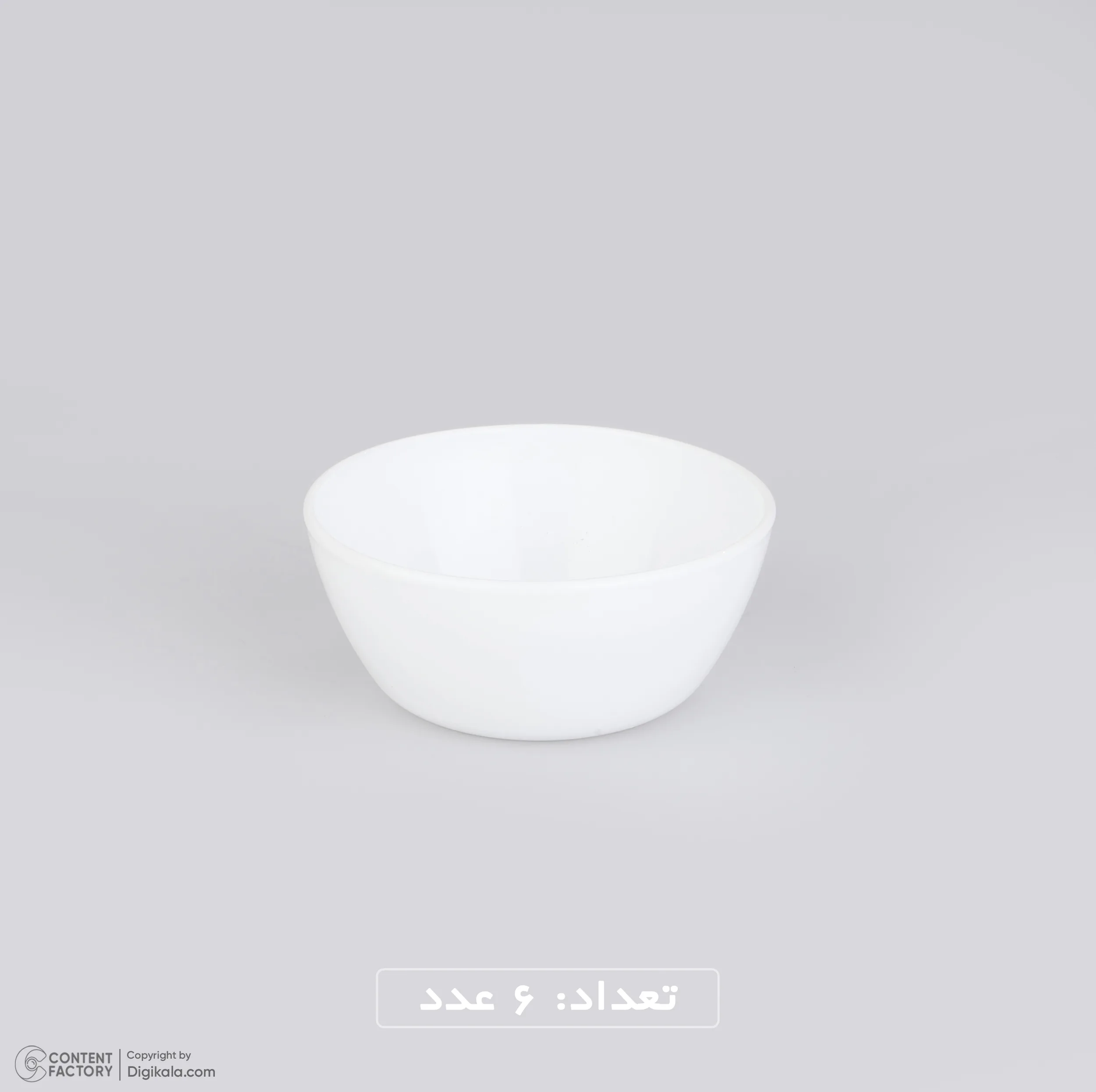 کاسه طرح دایره مدل کلاسیک کد 125 بسته 6 عددي